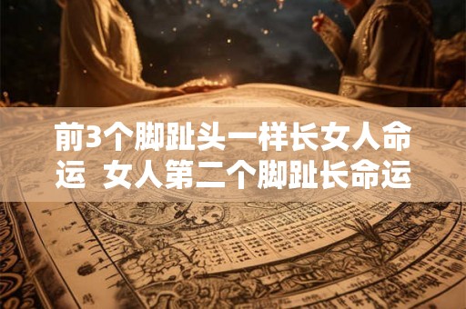 前3个脚趾头一样长女人命运  女人第二个脚趾长命运