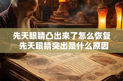 先天眼睛凸出来了怎么恢复  先天眼睛突出是什么原因
