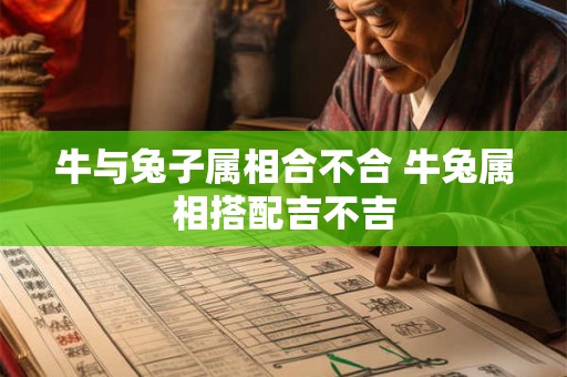 牛与兔子属相合不合 牛兔属相搭配吉不吉