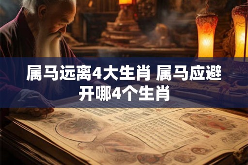 属马远离4大生肖 属马应避开哪4个生肖 属马远离4大生肖 属马应避开哪4个生肖