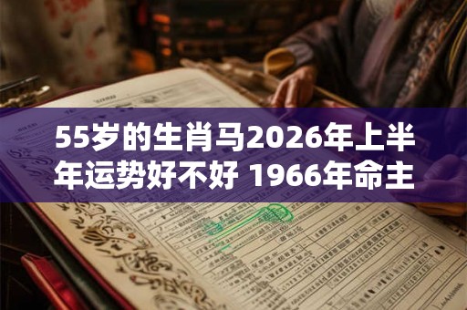 55岁的生肖马2026年上半年运势好不好 1966年命主