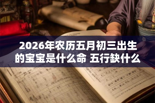 2026年农历五月初三出生的宝宝是什么命 五行缺什么 2026年农历五月初三出生的宝宝是什么命 五行缺什么