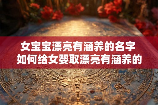 女宝宝漂亮有涵养的名字 如何给女婴取漂亮有涵养的名字