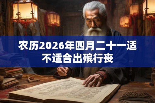 农历2026年四月二十一适不适合出殡行丧