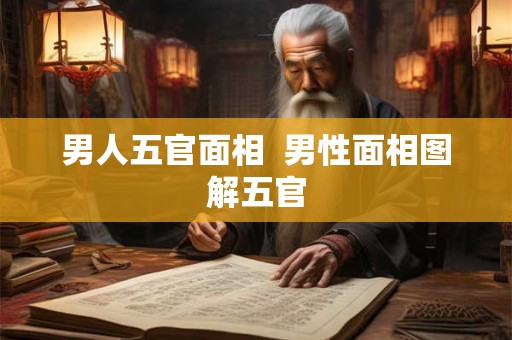 男人五官面相 男性面相图解五官 男人五官面相 男性面相图解五官