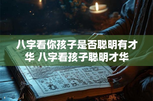 八字看你孩子是否聪明有才华 八字看孩子聪明才华