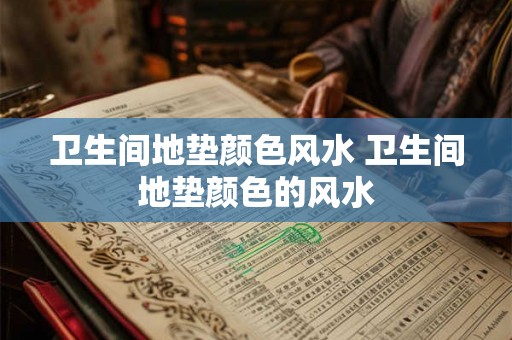 卫生间地垫颜色风水 卫生间地垫颜色的风水