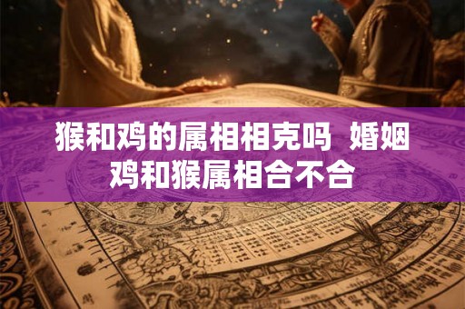 猴和鸡的属相相克吗  婚姻鸡和猴属相合不合