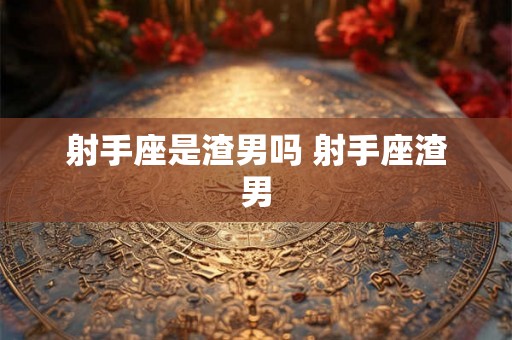 射手座是渣男吗 射手座渣男