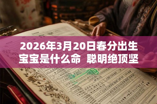 2026年3月20日春分出生宝宝是什么命  聪明绝顶坚韧不拔