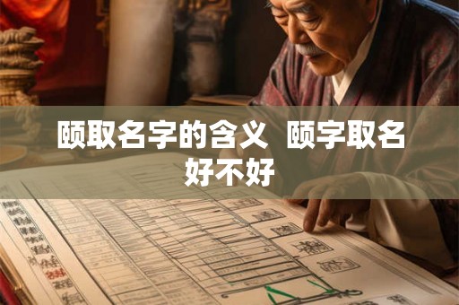 颐取名字的含义 颐字取名好不好 颐取名字的含义 颐字取名好不好