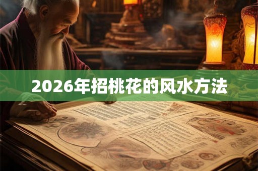 2026年招桃花的风水方法 2026年招桃花的风水方法