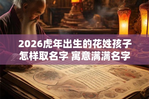 2026虎年出生的花姓孩子怎样取名字 寓意满满名字