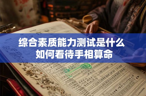 综合素质能力测试是什么  如何看待手相算命