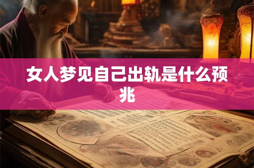 女人梦见自己出轨是什么预兆