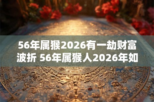 56年属猴2026有一劫财富波折 56年属猴人2026年如何旺财