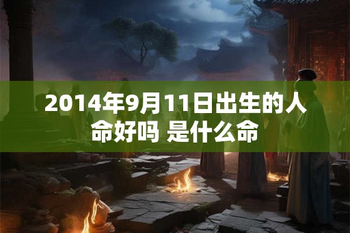 2014年9月11日出生的人命好吗 是什么命