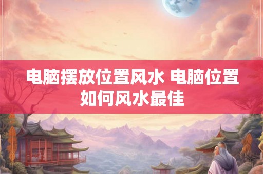 电脑摆放位置风水 电脑位置如何风水最佳