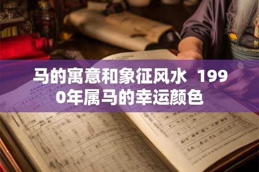马的寓意和象征风水  1990年属马的幸运颜色