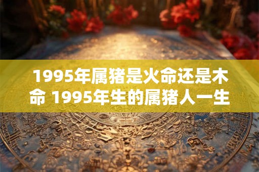 1995年属猪是火命还是木命 1995年生的属猪人一生命运