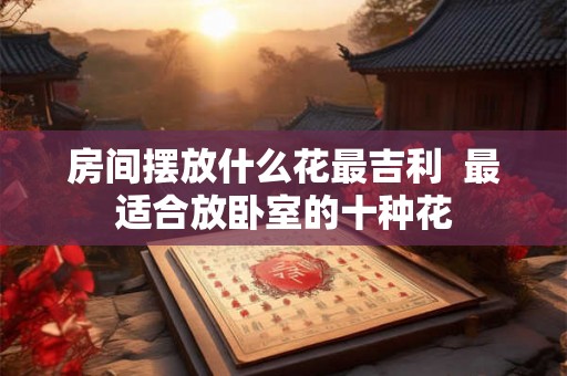 房间摆放什么花最吉利  最适合放卧室的十种花