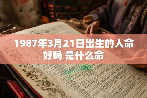1987年3月21日出生的人命好吗 是什么命