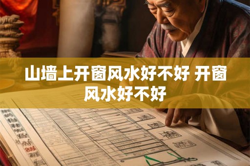山墙上开窗风水好不好 开窗风水好不好 山墙上开窗风水好不好 开窗风水好不好
