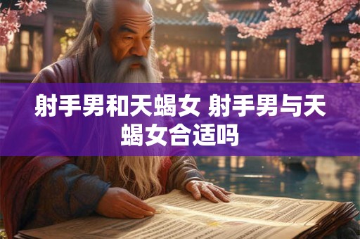 射手男和天蝎女 射手男与天蝎女合适吗