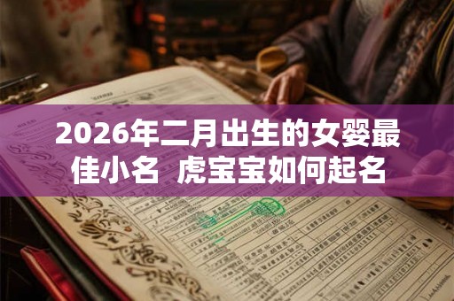 2026年二月出生的女婴最佳小名  虎宝宝如何起名