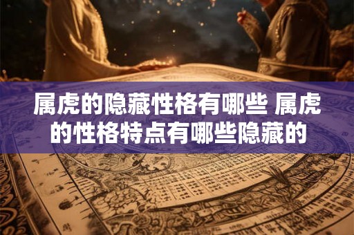 属虎的隐藏性格有哪些 属虎的性格特点有哪些隐藏的