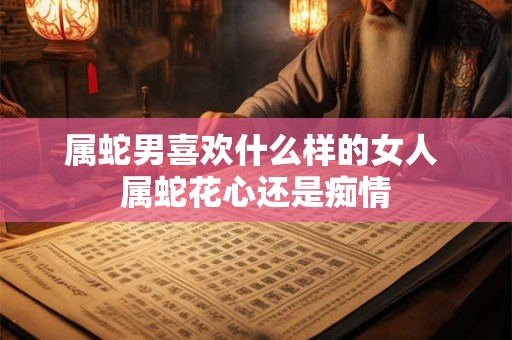 属蛇男喜欢什么样的女人 属蛇花心还是痴情 属蛇男喜欢什么样的女人 属蛇花心还是痴情