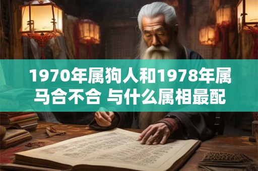 1970年属狗人和1978年属马合不合 与什么属相最配