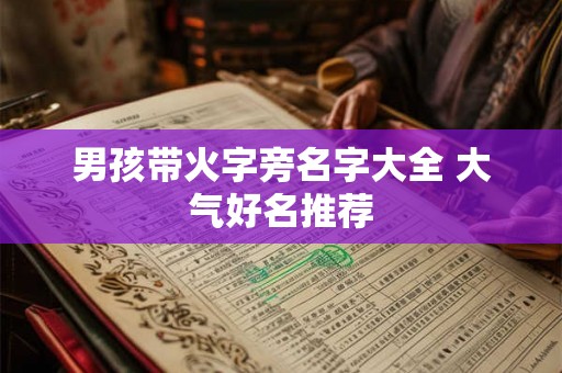 男孩带火字旁名字大全 大气好名推荐 男孩带火字旁名字大全 大气好名推荐