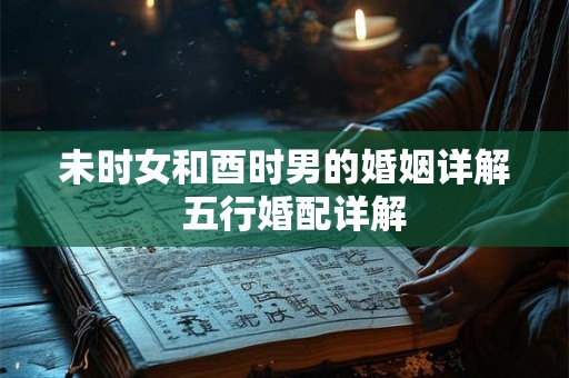未时女和酉时男的婚姻详解  五行婚配详解