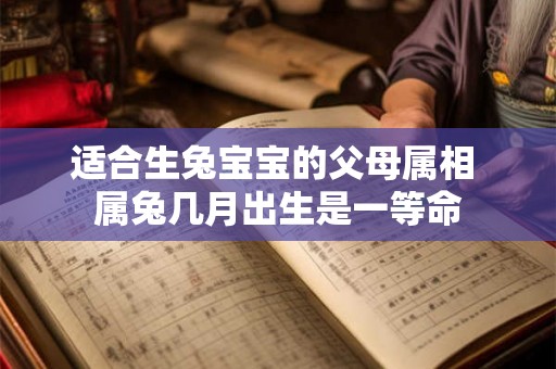 适合生兔宝宝的父母属相 属兔几月出生是一等命 适合生兔宝宝的父母属相 属兔几月出生是一等命