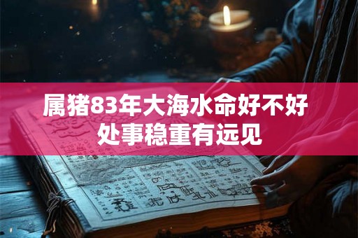 属猪83年大海水命好不好 处事稳重有远见
