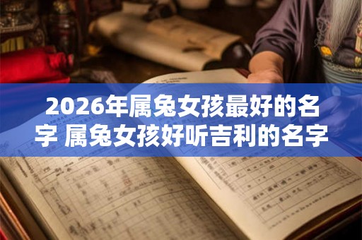 2026年属兔女孩最好的名字 属兔女孩好听吉利的名字