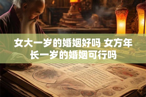 女大一岁的婚姻好吗 女方年长一岁的婚姻可行吗 女大一岁的婚姻好吗 女方年长一岁的婚姻可行吗