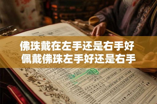 佛珠戴在左手还是右手好 佩戴佛珠左手好还是右手