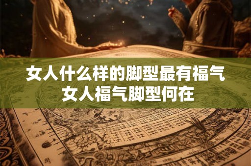 女人什么样的脚型最有福气 女人福气脚型何在 女人什么样的脚型最有福气 女人福气脚型何在