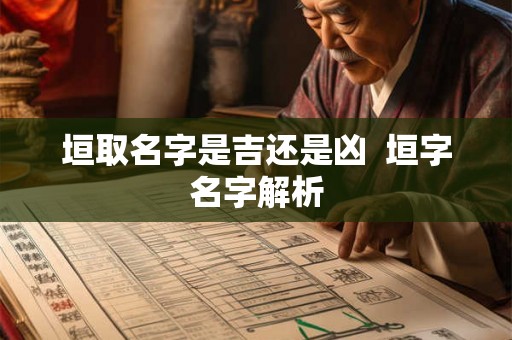 垣取名字是吉还是凶  垣字名字解析