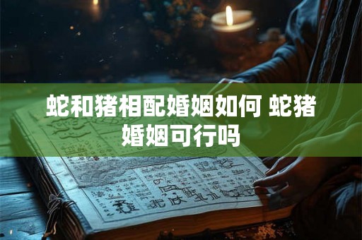 蛇和猪相配婚姻如何 蛇猪婚姻可行吗