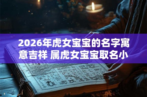 2026年虎女宝宝的名字寓意吉祥 属虎女宝宝取名小窍门 2026年虎女宝宝的名字寓意吉祥 属虎女宝宝取名小窍门