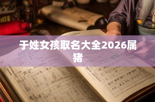 于姓女孩取名大全2026属猪