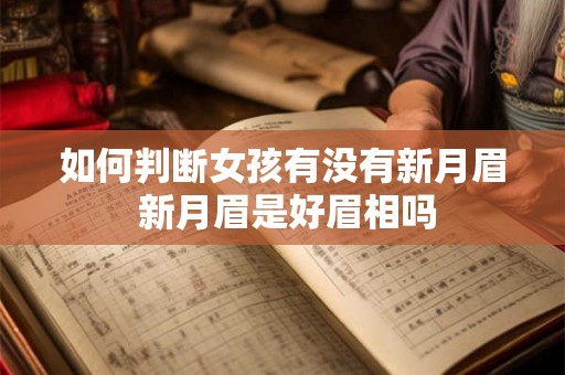 如何判断女孩有没有新月眉 新月眉是好眉相吗