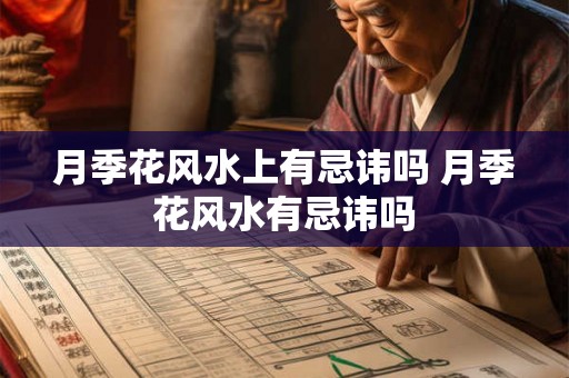 月季花风水上有忌讳吗 月季花风水有忌讳吗