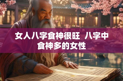 女人八字食神很旺 八字中食神多的女性 女人八字食神很旺 八字中食神多的女性
