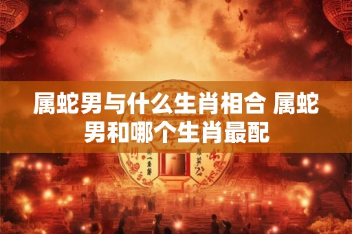 属蛇男与什么生肖相合 属蛇男和哪个生肖最配 属蛇男与什么生肖相合 属蛇男和哪个生肖最配