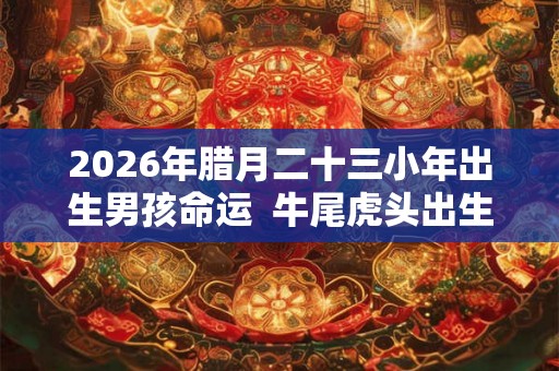 2026年腊月二十三小年出生男孩命运  牛尾虎头出生的男宝宝好不好