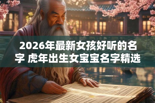 2026年最新女孩好听的名字 虎年出生女宝宝名字精选
